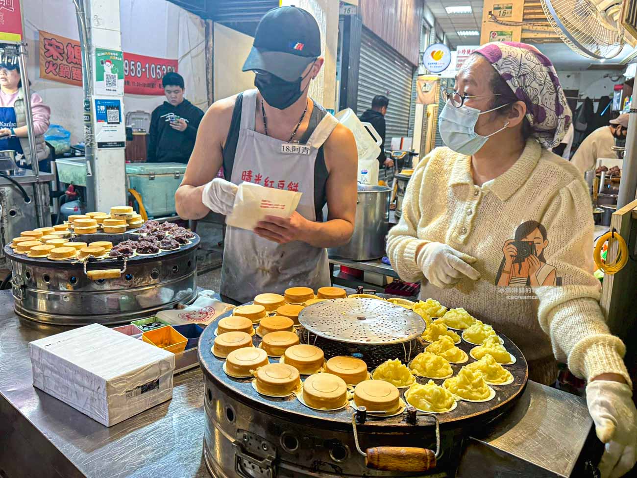 【晴光市場美食】晴光紅豆餅 雙城街千則評價排隊小吃,必吃奶油口味(中山區美食) @冰淇淋貓的軟爛生活 【晴光市場美食】晴光紅豆餅 雙城街千則評價排隊小吃,必吃奶油口味(中山區美食) @冰淇淋貓的軟爛生活