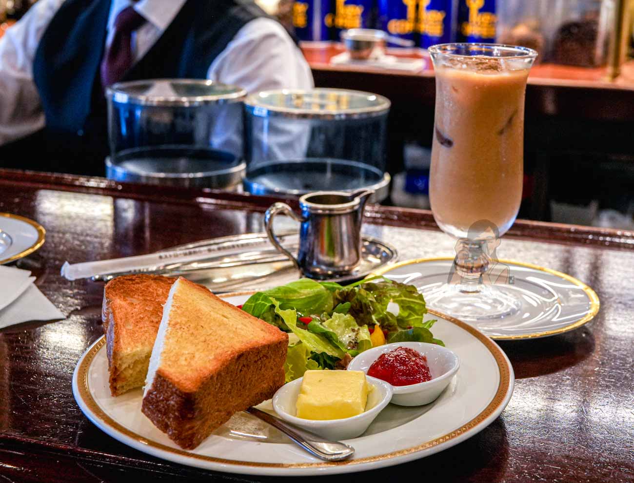 【東京銀座早午餐】Tricolore 創業昭和喫茶店，必喝特色手沖咖啡(トリコロール) @冰淇淋貓的軟爛生活