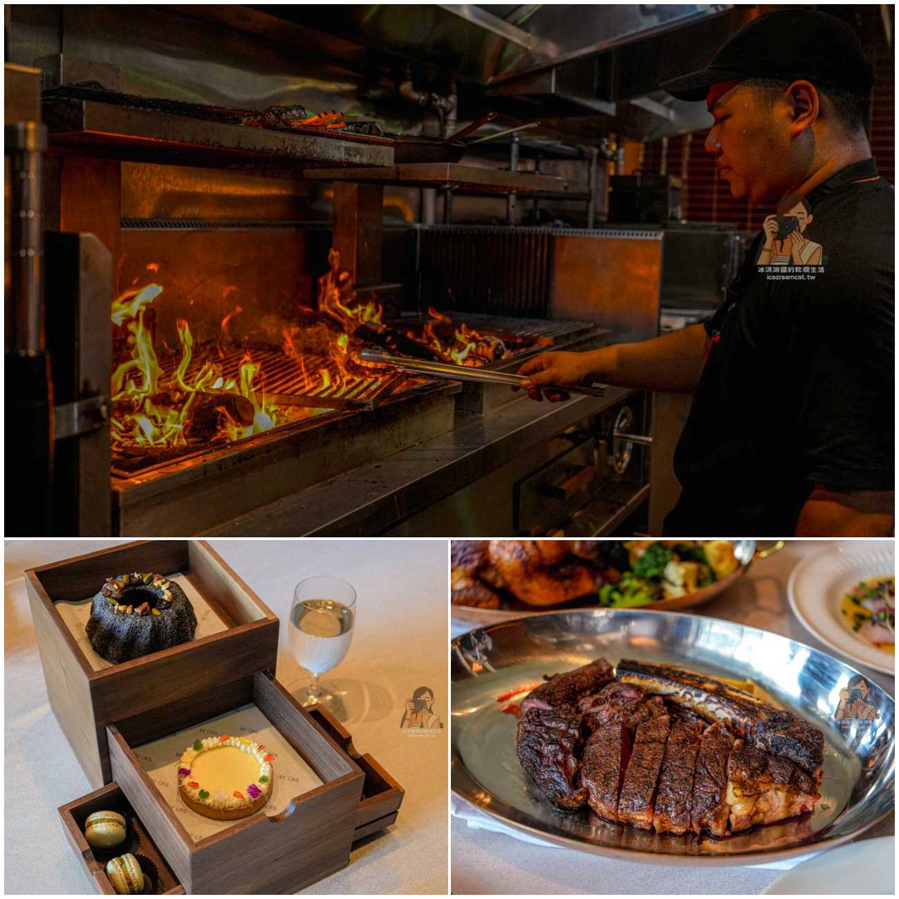 The Grill by A CUT｜台北大巨蛋牛排餐廳，A CUT新品牌菜單價格與訂位 @冰淇淋貓的軟爛生活