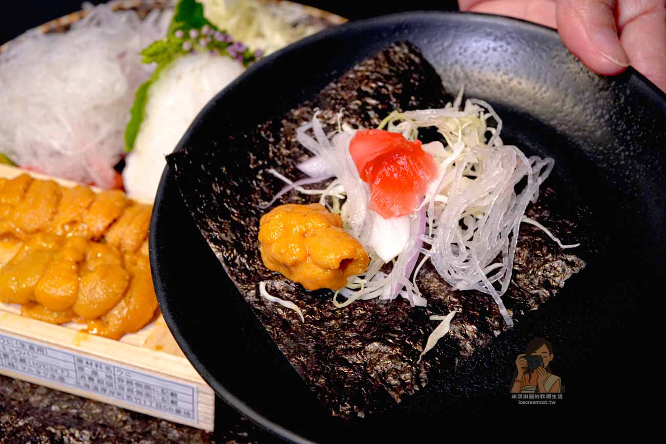 市民大道美食一氣水產居酒屋，菜單必點日本牡蠣鍋與海膽(忠孝敦化站美食) @冰淇淋貓的軟爛生活